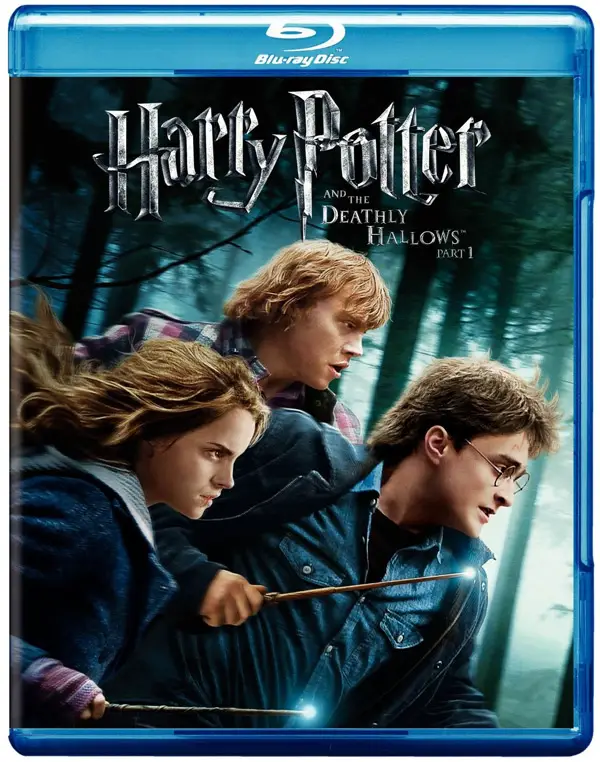 harry potter and the deathly hallows part 1 blu ray cover. harry potter and the deathly