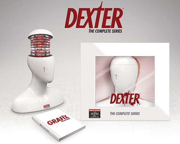 Dexter The Complete Series Collection Exclusive Gift Set Blu-ray Open