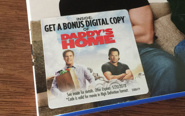 Daddy’s Home 2 Blu-ray Offers Free Digital Movie For Limited Time | HD ...