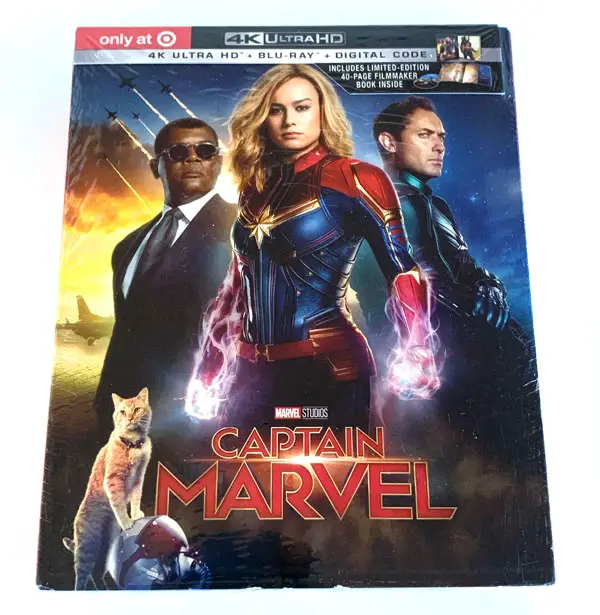 Giveaway Captain Marvel 4k Bluray Target Exclusive