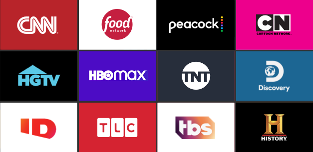 streaming channels grid