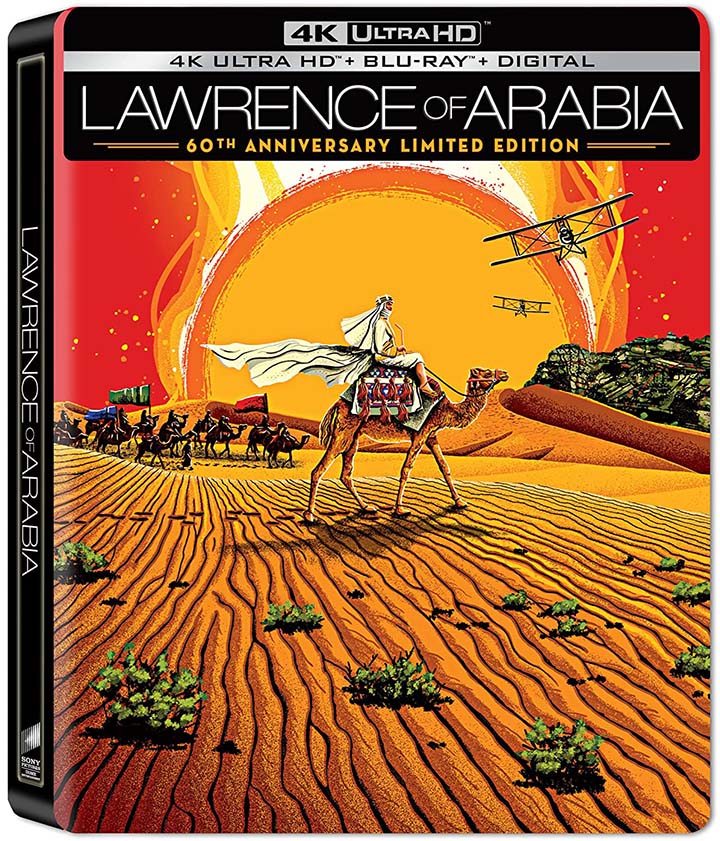 Lawrence of Arabia 60th Anniv 4k SteelBook 720px