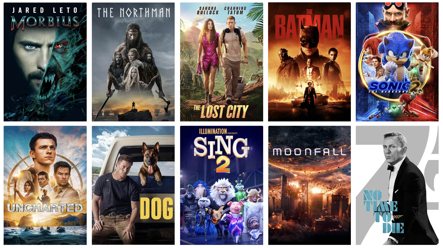 digital movie releases grid