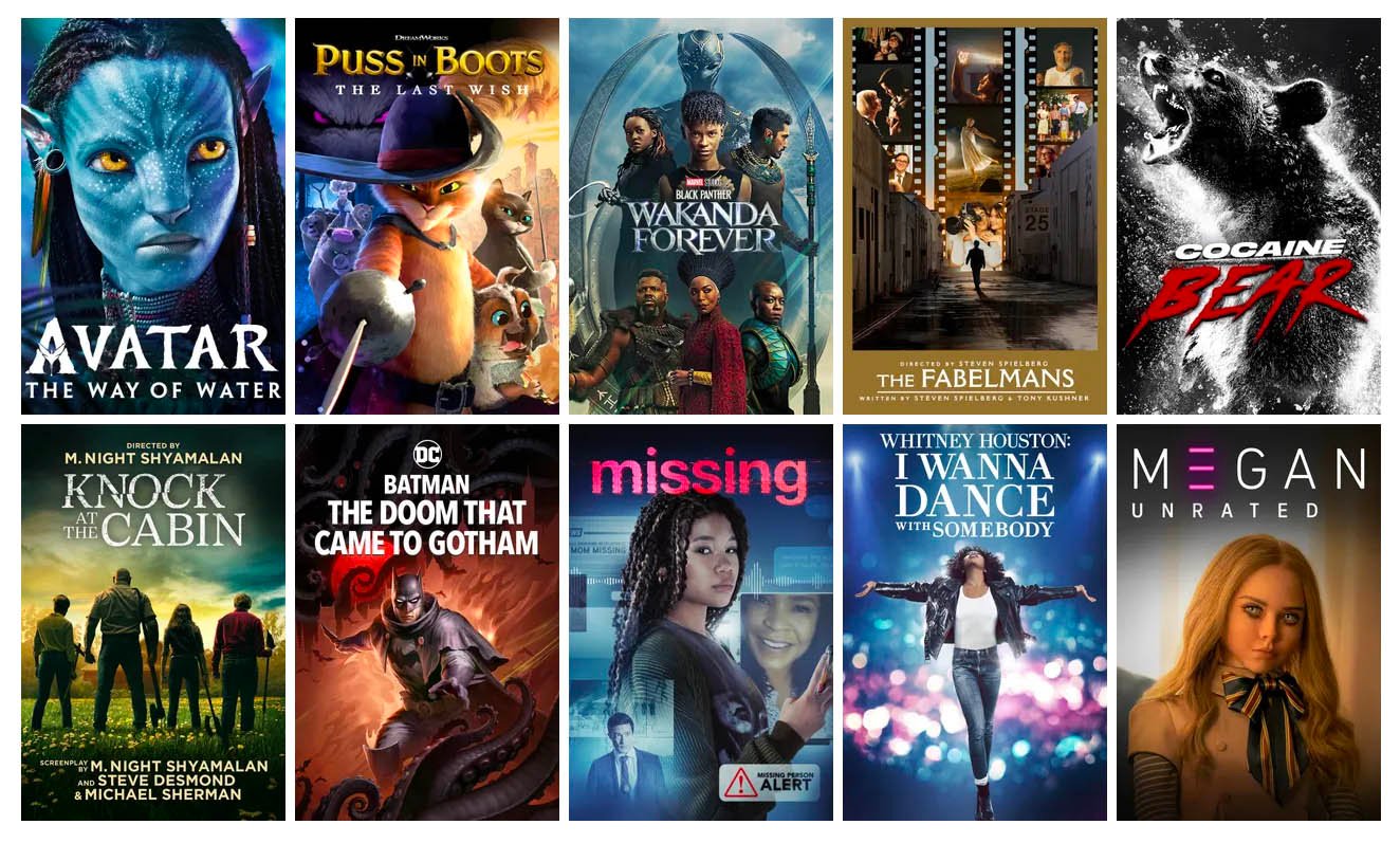 digital movie grid 2023