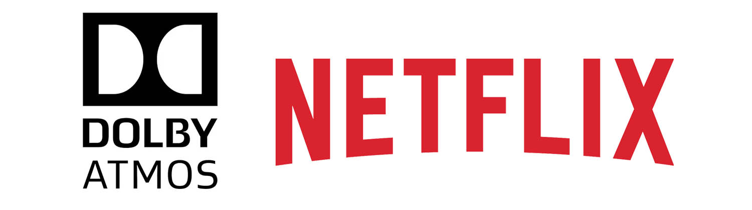 dolby atmos netflix logos