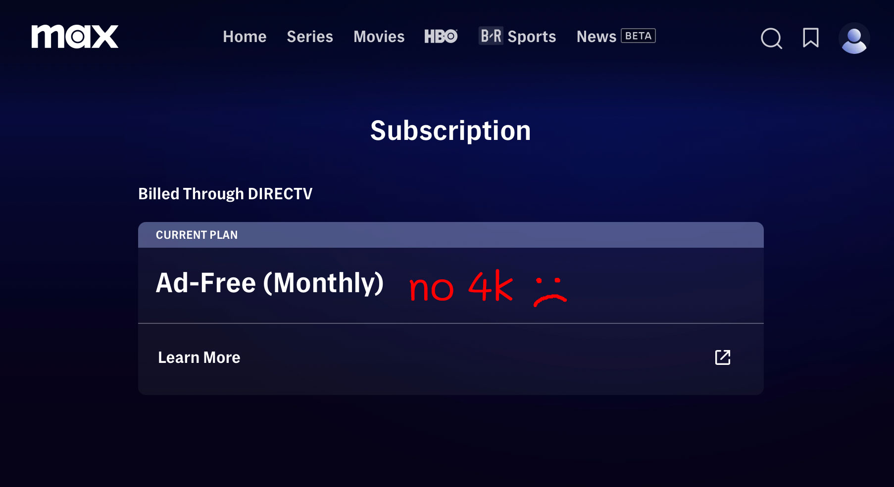 Max Ad-Free No 4k 