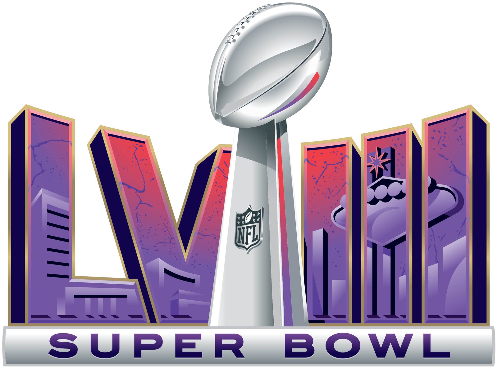 Super Bowl LVIII logo