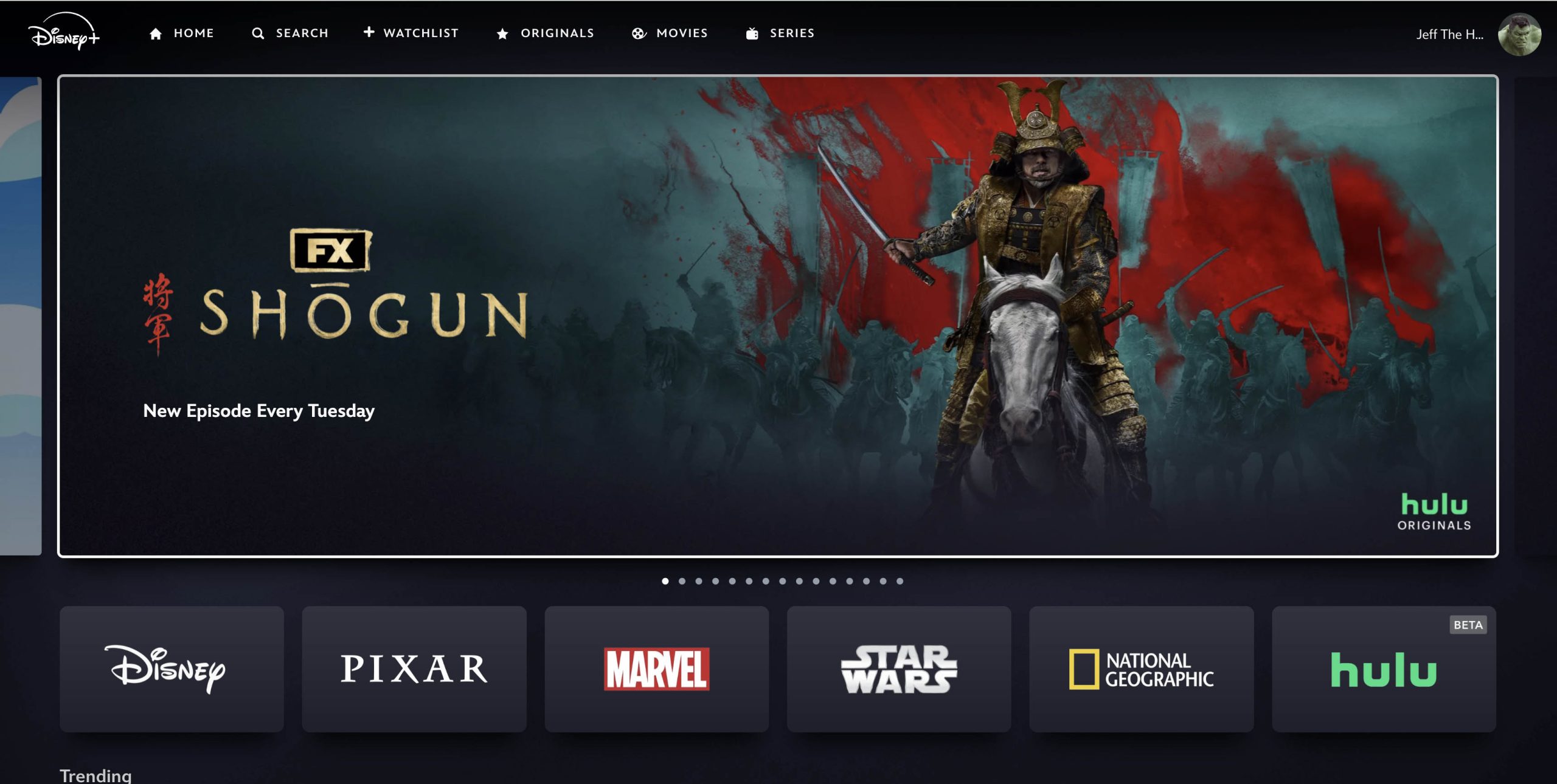 Hulu on Disney+