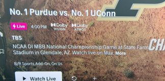 How To Stream the NCAA Men’s Basketball Championship in 4K, Dolby Vision, & Atmos ncaa championship max 4k screenshot