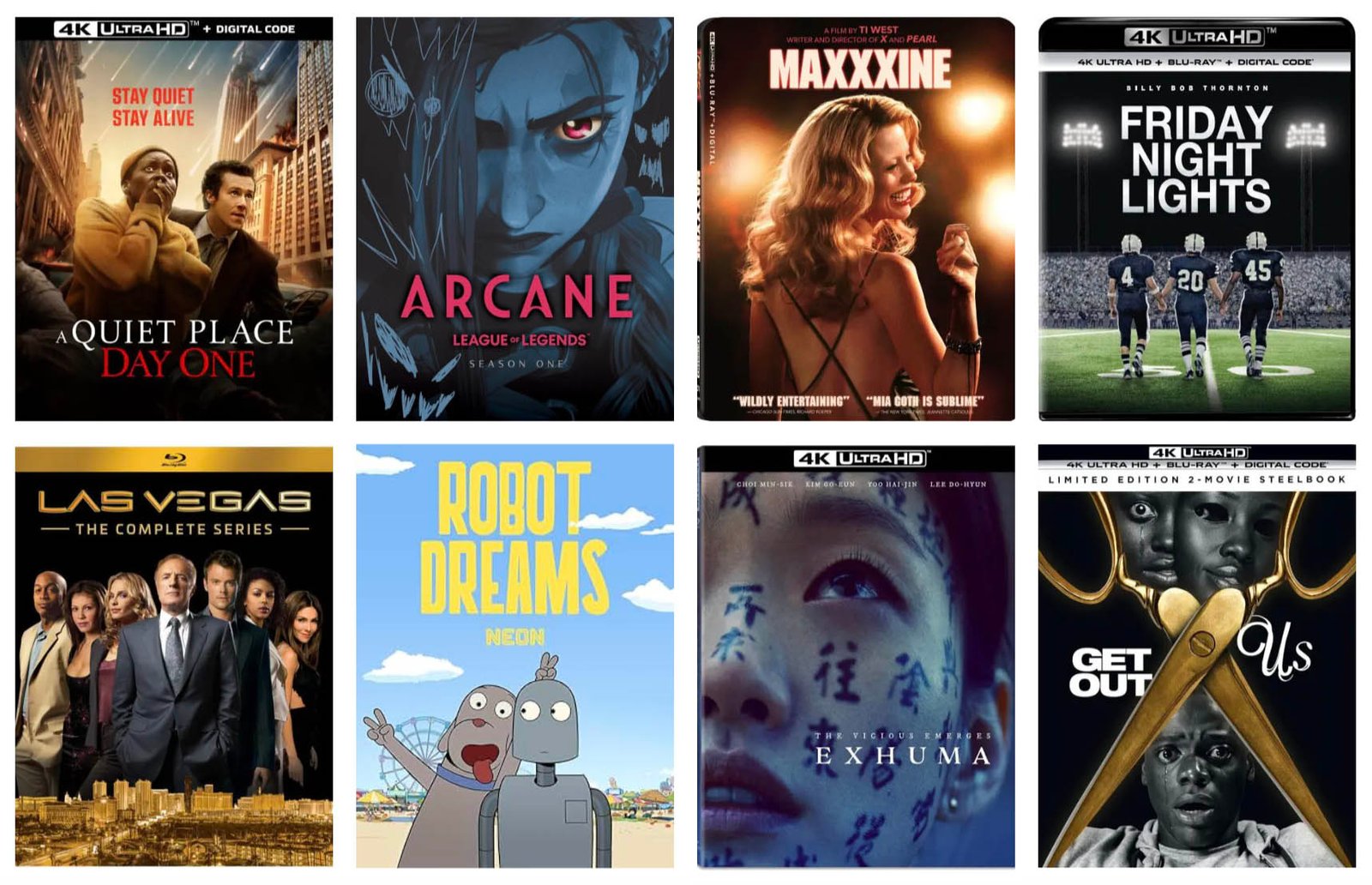 new blu-ray 4k blu-ray digital oct 8 2024