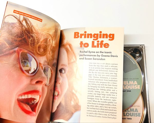 Thelma & Louise 4k Blu-ray discs photobook open