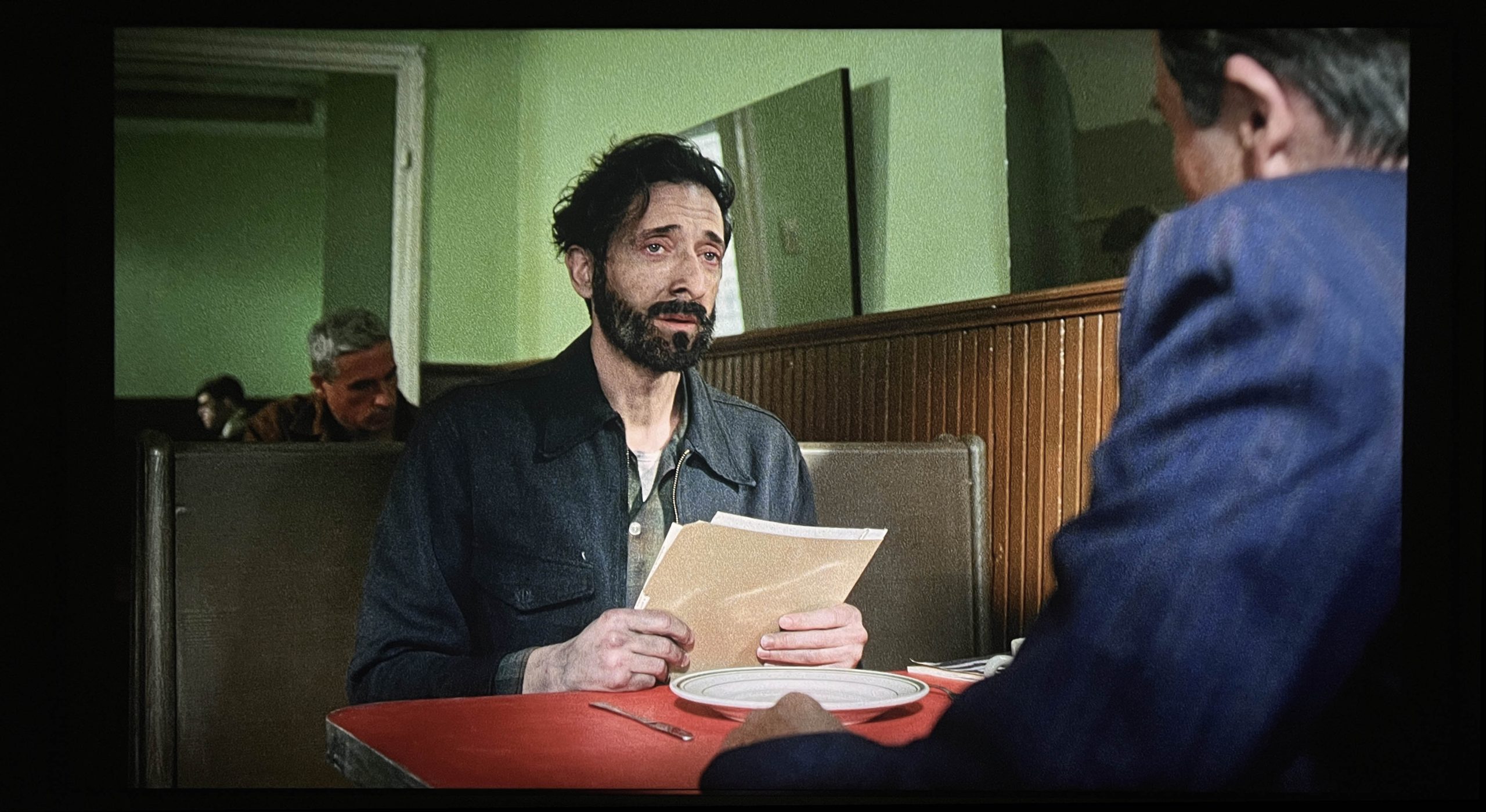 The Brutalist 4k Blu-ray screen photo1