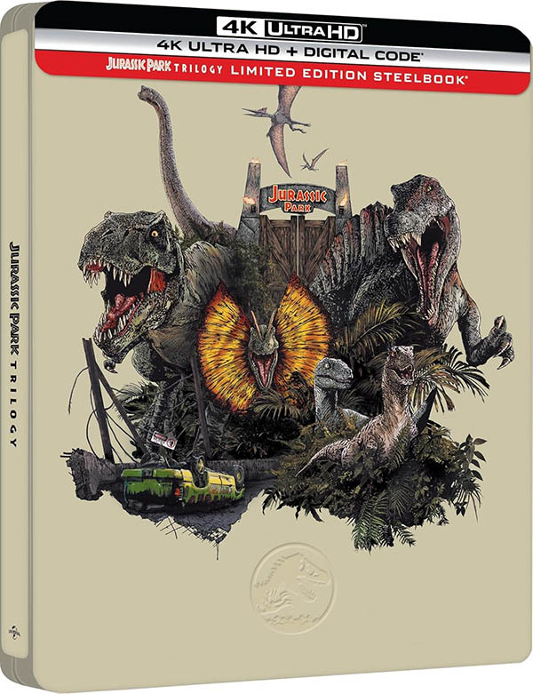 Jurassic Park Trilogy SteelBook