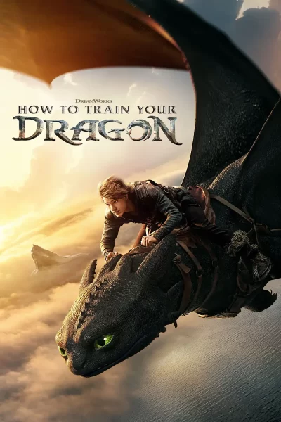 How to Train Your Dragon digital poster