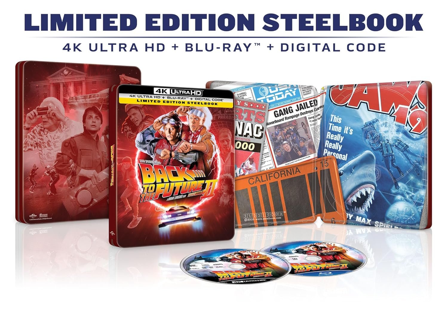 Back to the Future II (1989) 4k SteelBook 