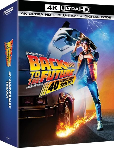 Back to the Future The Ultimate Trilogy 40th Anniversary 4k UHD BD Digital