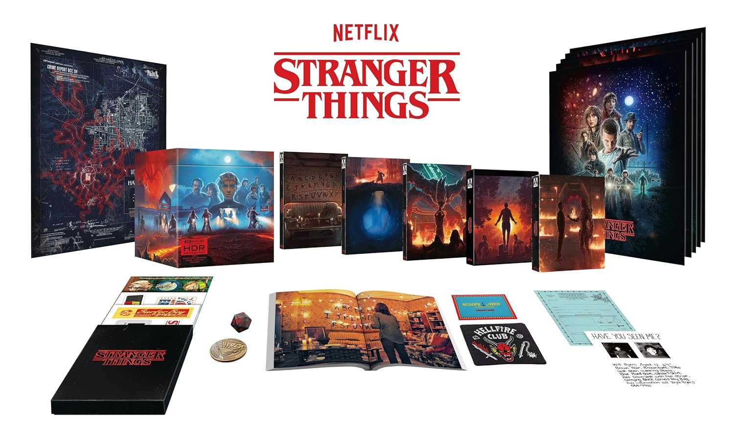 Stranger Things- The Complete Series 4k UHD open