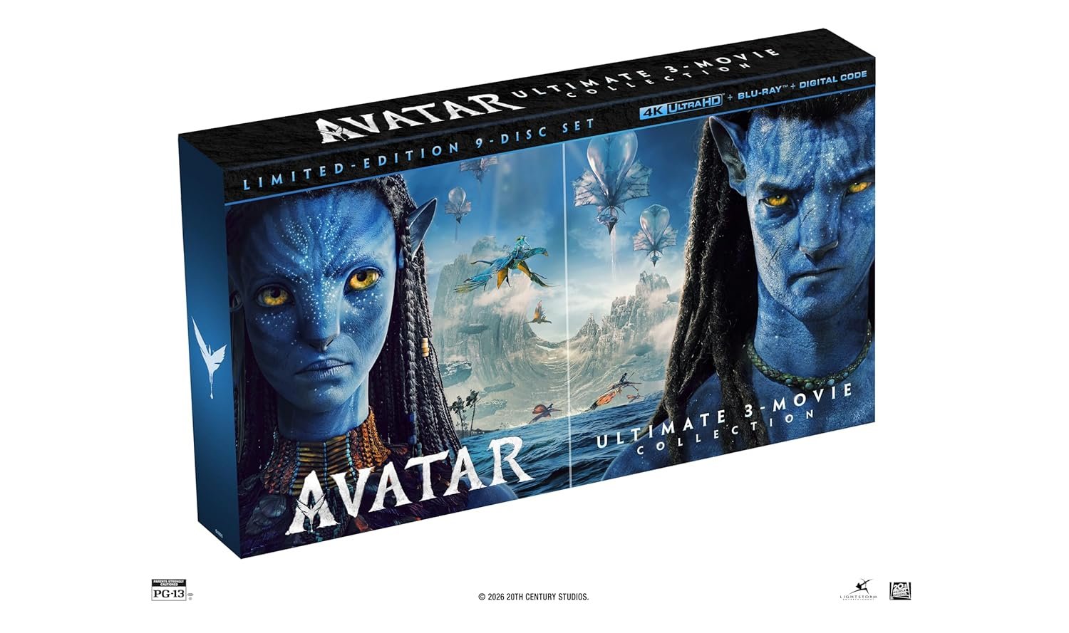 The Avatar 3-Movie Collectors Edition angle